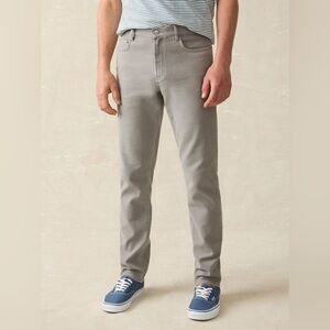 Faherty Gray Men's Pants